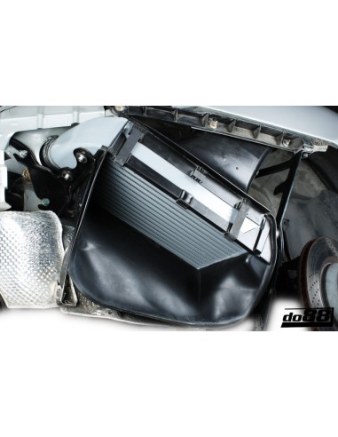 Porsche 996 Turbo / GT2 DO88  Intercooler kit med svarta slangar