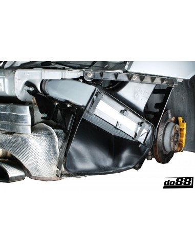 Porsche 996 Turbo / GT2 DO88  Intercooler kit med svarta slangar