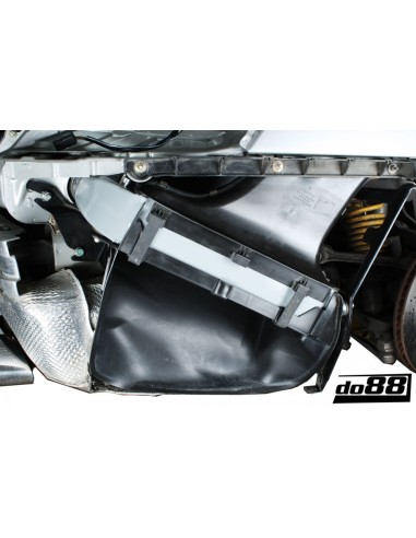 Porsche 996 Turbo / GT2 DO88  Intercooler kit med svarta slangar