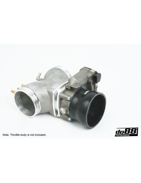 Porsche 997.1 Turbo DO88 74mm insugs plenum (för original spjällhus)