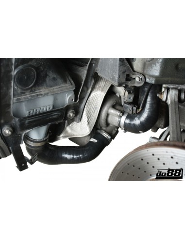 Porsche 997.1 Turbo DO88 Svarta Inloppsslangar till turbos
