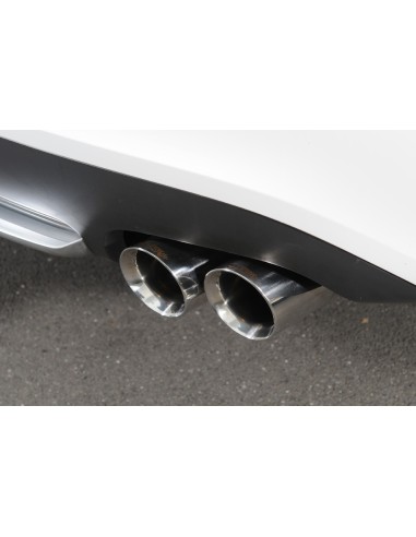 Audi A5 2,0TFSi Sportback S-line B8 Milltek Sport Cat-Back 4x 100 chrome GT utblås (kräver S5 diffuser)