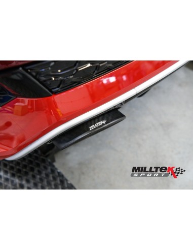 Audi RS3 2,5TFSi Sportback 8Y Milltek Sport 80mm OPF-Back med avgasventiler - Non-Resonated (mindre-dämpad)
