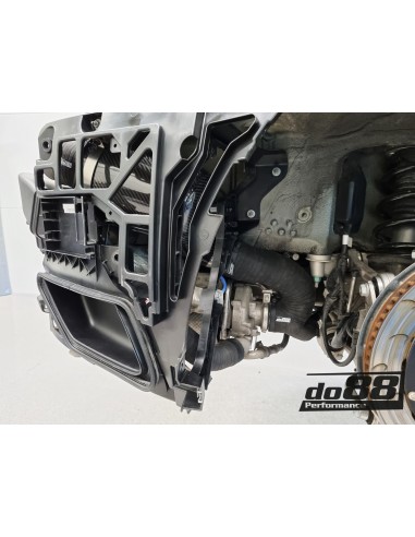 Porsche 992 Turbo DO88 Svarta Inloppsslangar till turbos