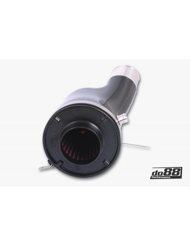 Porsche 992 3,0T GTS DO88 Insugskit med svarta slangar och OEM turbo inlopp (66mm)
