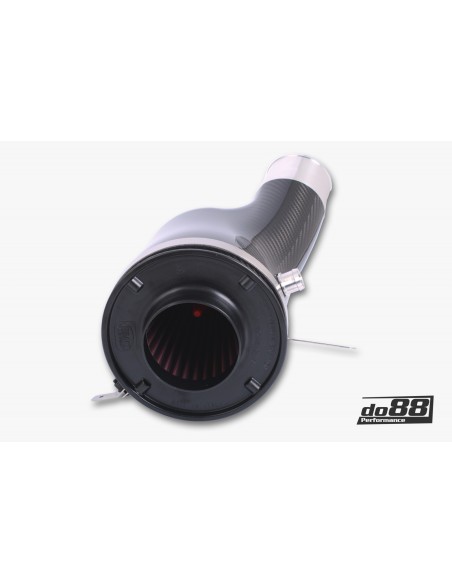 Porsche 992 3,0T GTS DO88 Insugskit med svarta slangar och OEM turbo inlopp (66mm)