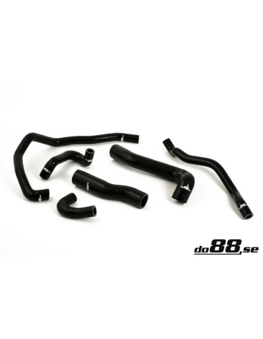 BMW M3 3,2 E46 DO88 Kylarslangar kit (svarta slangar)