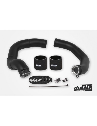 BMW M3 3,0T S55 F80 DO88 Tryckrör med tryckslang mellan turbo och intercooler