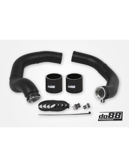 BMW M2 3,0T S55 F87 DO88 Tryckrör med tryckslang mellan turbo och intercooler