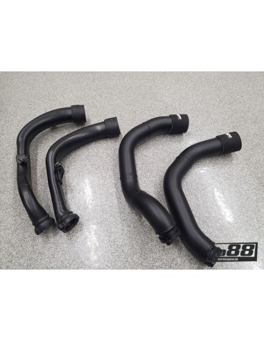 BMW M2 3,0T S55 F87 DO88 Tryckrör med tryckslang mellan turbo och intercooler