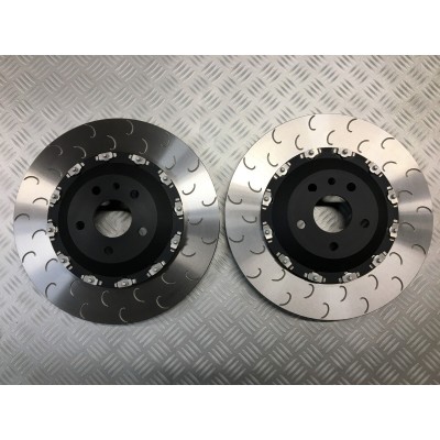 Audi RS6 4,0TFSi V8 C7 Reyland Motorsport Bak 356x22 Flytande bromsskivor med J-hook