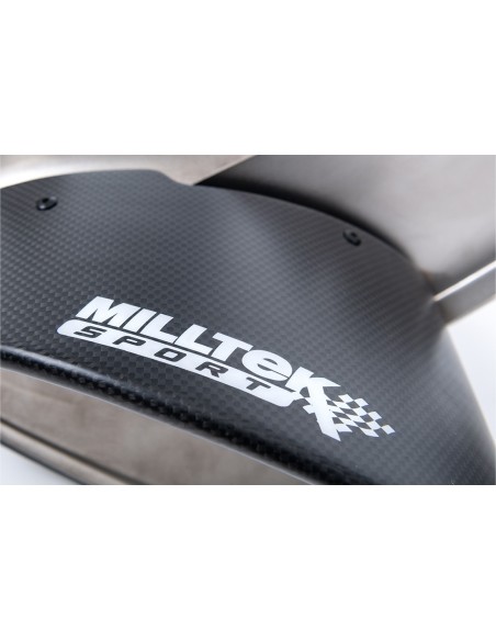 Audi RS6 4,0TFSi C8 Milltek Sport Kolfiber utblås (säljs enbart som tillval till kunder med Milltek Sport avgassystem)