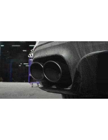 Cupra Leon 2,0TFSi KL (2wd,hatchback) Milltek Sport 3,15" (80mm) OPF-Back 4x Ovala svarta utblås (vis modifikation av original d