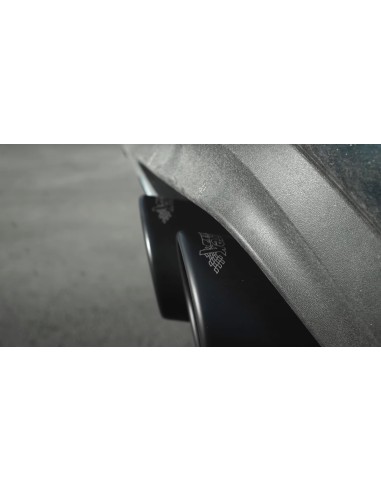 Cupra Leon 2,0TFSi KL (2wd,hatchback) Milltek Sport 3,15" (80mm) OPF-Back 4x Ovala svarta utblås (vis modifikation av original d