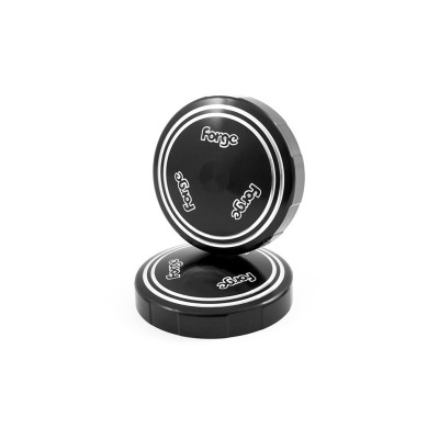 Abarth 500/595/695 1,4Turbo Forge Motorsport kåpa för stötdämpare (svart)