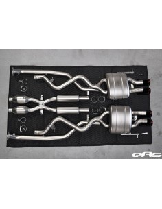BMW M3 E92/E93 Akrapovic Evolution System i Titan med Titan utblås 2