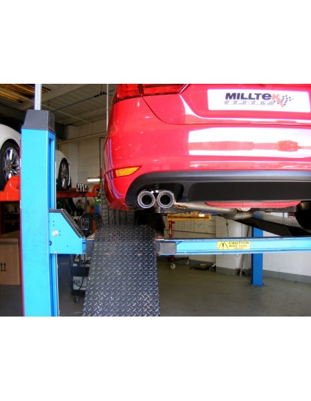 VW Jetta 2,0T GT Milltek Sport Cat-Back 2x 80 chrome GT utblås