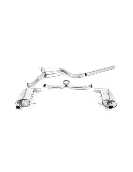 Skoda Octavia 2,0TFSi OPF RS 5E PH2 Milltek Sport 3" OPF-Back avgassystem - Resonated (dämpad)