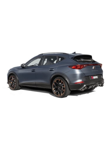 Cupra Formentor 2,5TFSi VZ5 Akrapovic Evolution Line (OPF-Back) i Titan med Kolfiber utblås