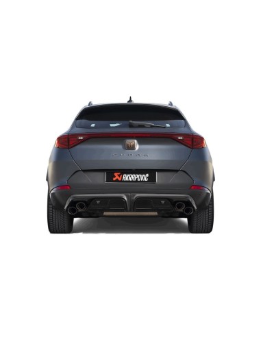 Cupra Formentor 2,5TFSi VZ5 Akrapovic Evolution Line (OPF-Back) i Titan med Kolfiber utblås