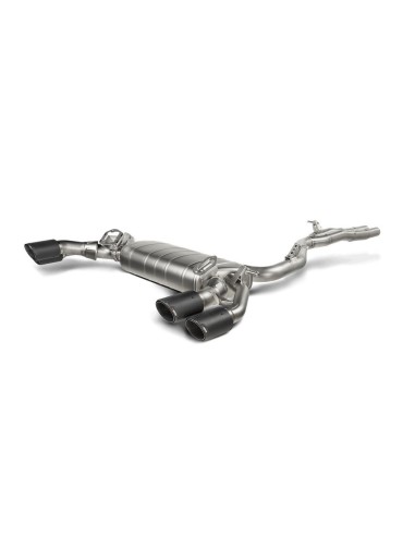 Cupra Formentor 2,5TFSi VZ5 Akrapovic Evolution Line (OPF-Back) i Titan med Kolfiber utblås
