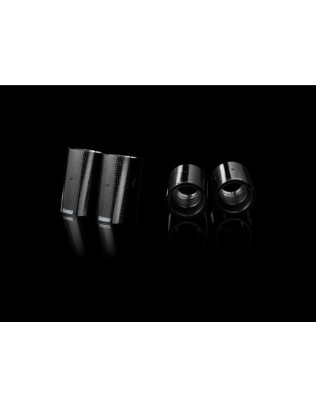 BMW M3 E92/E93 Akrapovic Evolution System i Titan med Titan utblås