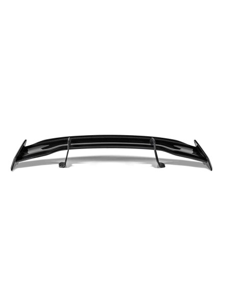 BMW M3 S58 G80 Akrapovic kolfiber bakre vinge blank Svart (med monterings kit)