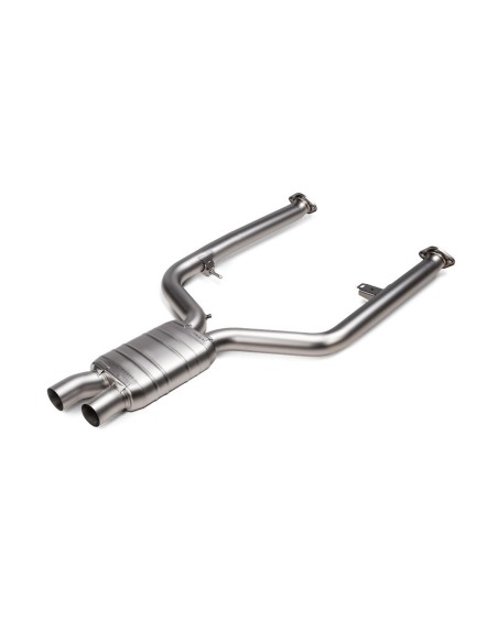 BMW M2 S58 G87 Akrapovic Link-Pipe långt i Titan
