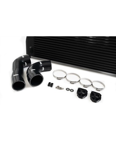 VAG MQB 2,0TFSi EA888 Forge Motorsport RACE Intercooler kit med svarta slangar