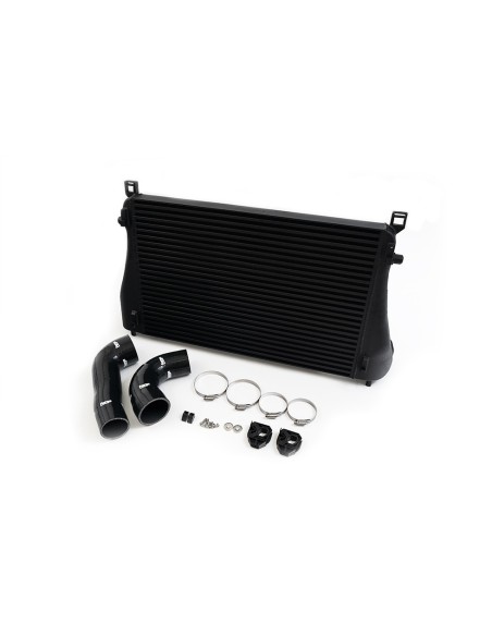 VAG MQB 2,0TFSi EA888 Forge Motorsport RACE Intercooler kit med svarta slangar