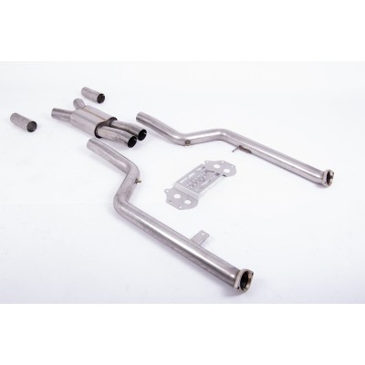 BMW M2 S58 G87 Milltek Sport GPF/OPF Partikelfilter Ersättnings rör med ljuddämpare till Milltek Sport OPF-back