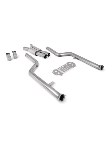 BMW M2 S58 G87 Milltek Sport GPF/OPF Partikelfilter Ersättnings rör med ljuddämpare till original OPF-back