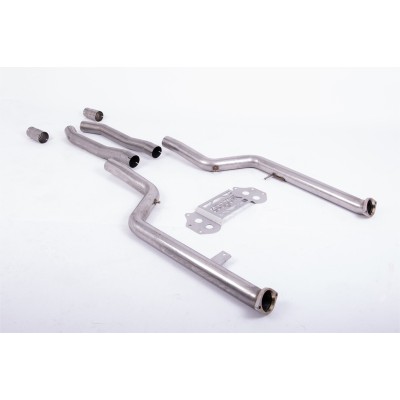 BMW M2 S58 G87 Milltek Sport GPF/OPF Partikelfilter Ersättnings rör utan ljuddämpare till original OPF-back