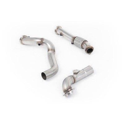 BMW M2 S58 G87 Milltek Sport downpipes utan katalysatorer