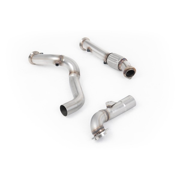 BMW M2 S58 G87 Milltek Sport downpipes utan katalysatorer