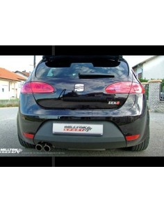 Seat Leon 2,0TDi 170hk Milltek Sport Cat-Back 2x 80 chrome JET utblås 2