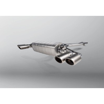 Porsche Cayenne Coupé 4,0TFSi V8 Turbo E3 Akrapovic Evolution System i titan med titan utblås