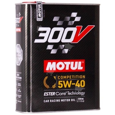 Motul 300V Competition 5w40 2liter performance motorolja