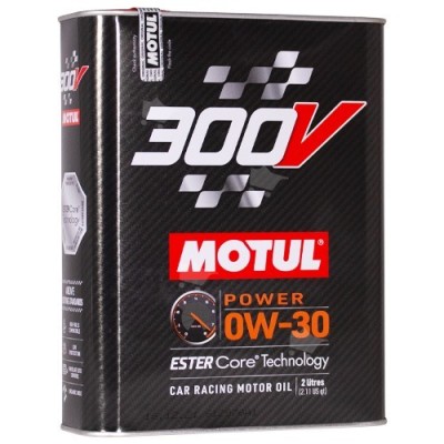 Motul 300V Power 0W30 2liter performance motorolja
