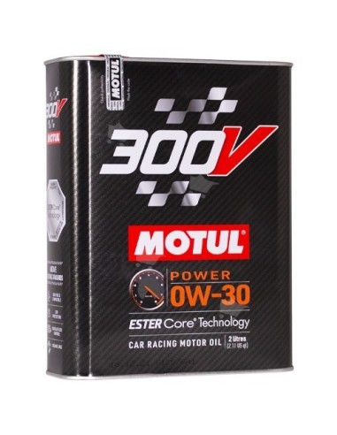 Motul 300V Power 0W30 2liter performance motorolja