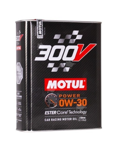 Motul 300V Power 0W30 2liter performance motorolja