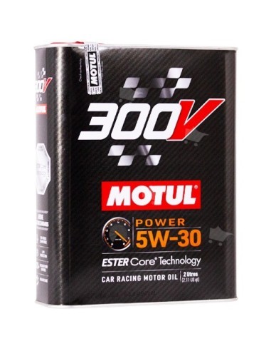 Motul 300V Power 5w30 2liter performance motorolja