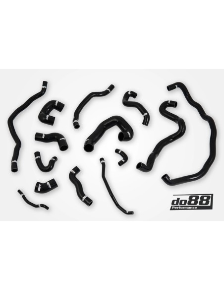 BMW 1M N54 E82 DO88 Kylarslangar Svarta