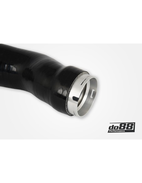 BMW 135i 3,0T N55 E82 DO88 Slang Turboutlopp mot OEM intercooler