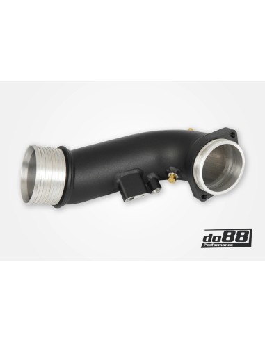 BMW M140i B58 F20/F21 DO88 Laddluftsrör/Tryckrör med svart silicon slang