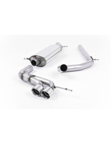 Seat Ibiza 1,4TSi Cupra Milltek Sport 2,75" Cat-Back 2x 80 Chrome GT utblås