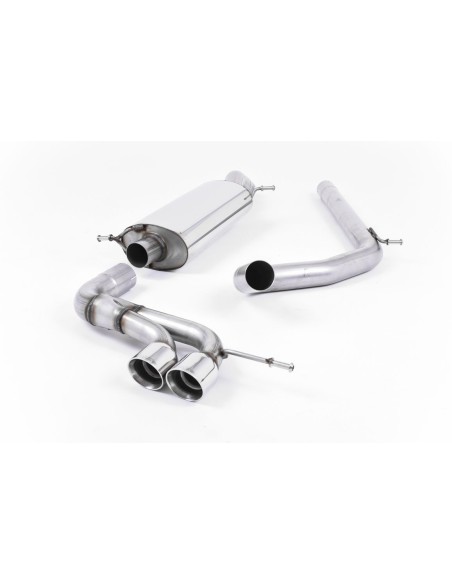 Seat Ibiza 1,4TSi Cupra Milltek Sport 2,75" Cat-Back 2x 80 Chrome GT utblås