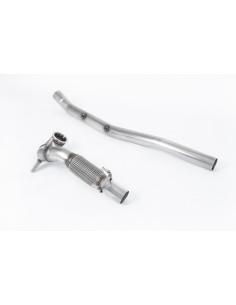 VW Arteon 2,0TFSi OPF GTR 3G Milltek Sport 3" gjuten Downpipe utan katalysator (tar bort partikelfilter)