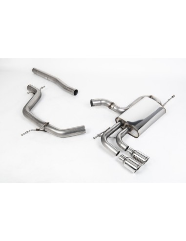 Seat Leon 2,0TDi 170hk Milltek Sport Cat-Back 2x 80 chrome JET utblås