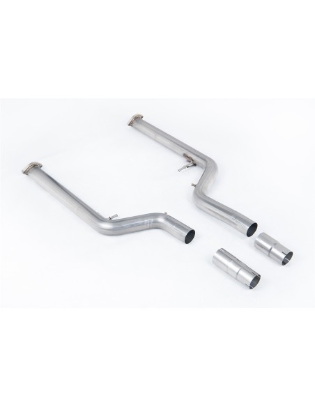 BMW X4 M 3,0T S58 F98 LCI Milltek Sport 3,15" (80mm)  GPF/OPF Partikelfilter Ersättnings rör till Milltek Sport OPF-back